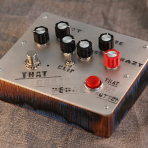That Crazy Pedal - feedbacker fuzz in unique finish